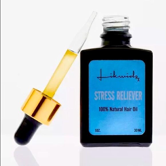 Likwid RX Stress Reliever 100% Natural Ayurvedic Hair Oil, 1 oz Brand new,sealed - Picture 1 of 2